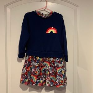 Mini Boden Rainbow Dress